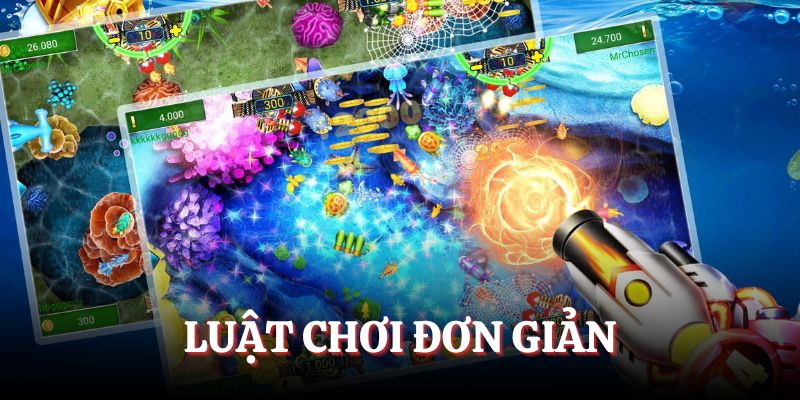 Game chơi Bắn Cá SV388 đều có quy luật đơn giản dễ rinh thưởng