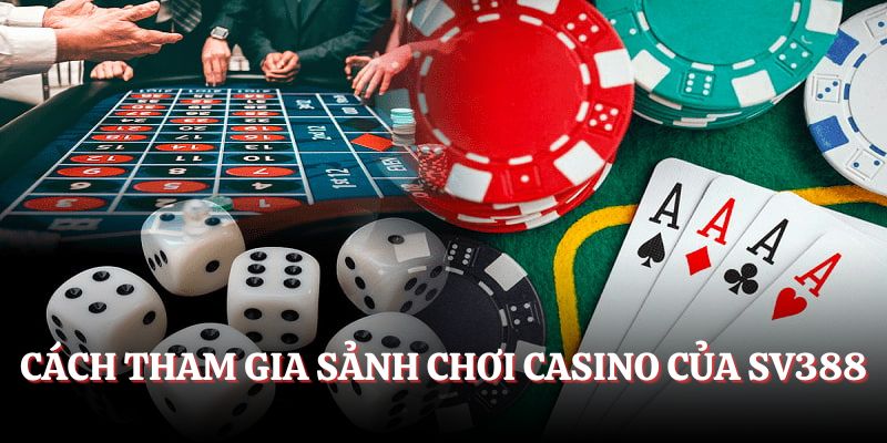 Thành viên kích vào danh mục Casino trên trang chủ