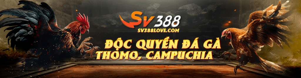 Độc quyền đá gà thomo, campuchia tại SV388