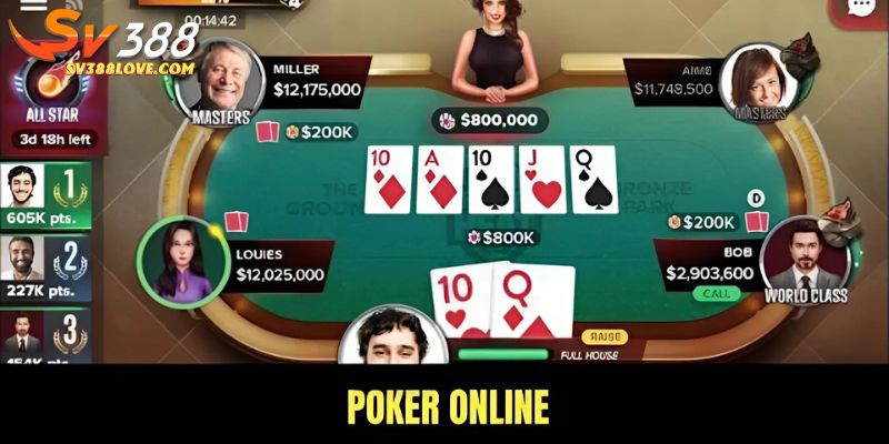 Poker online tại SV388